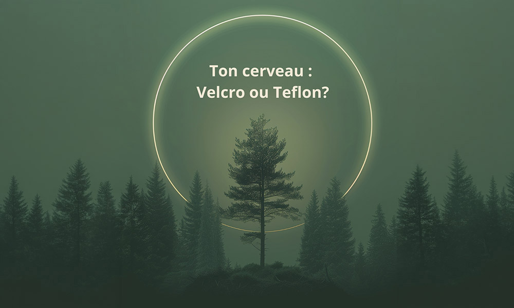 Bonsai wellness ton cerveau velcro ou teflon